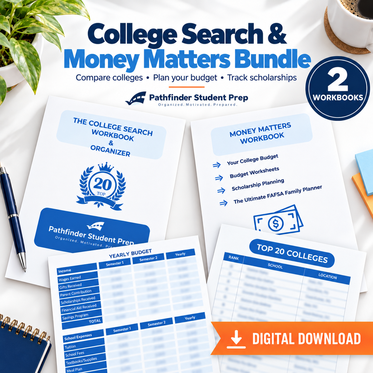 College Search & Money Matters Bundle