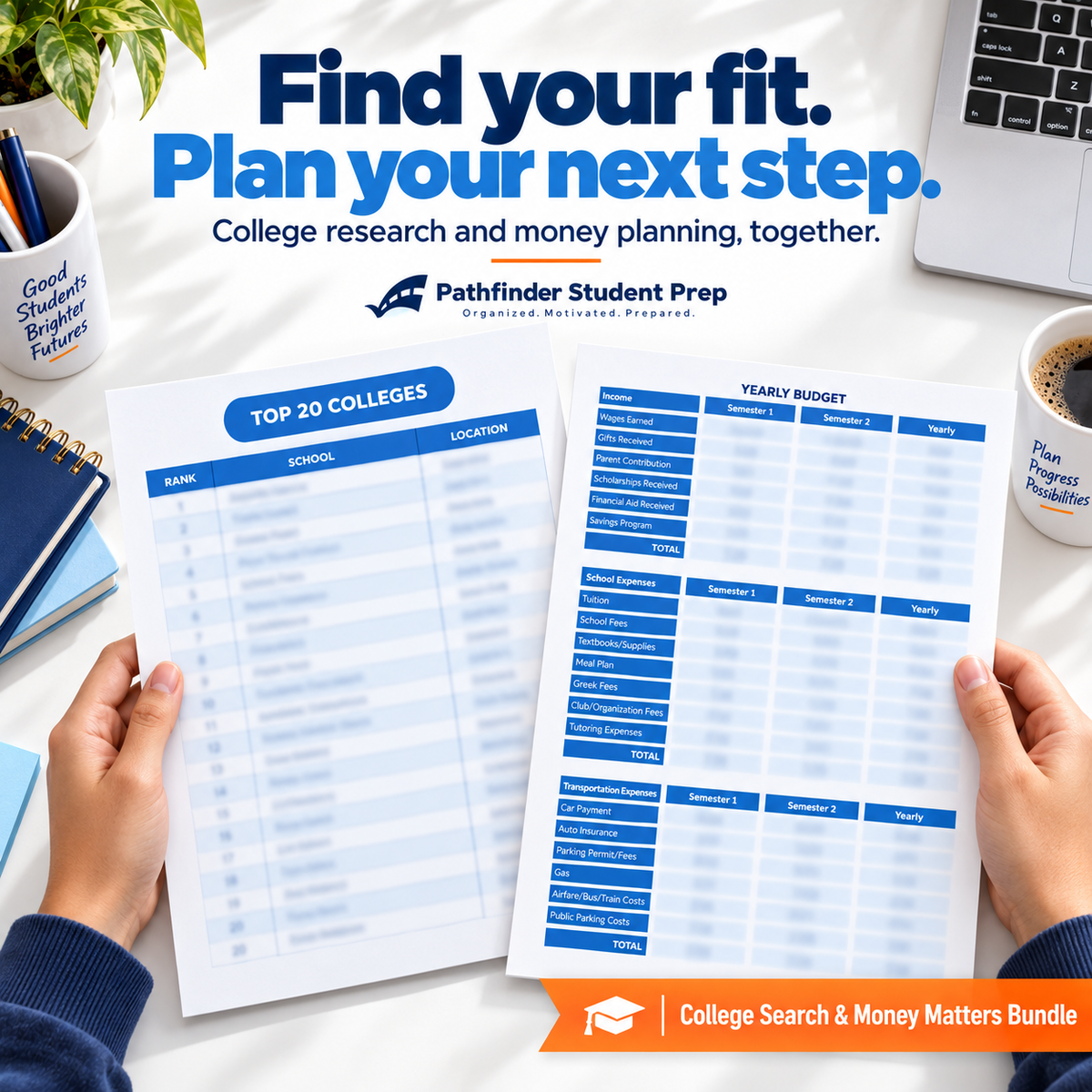 College Search & Money Matters Bundle