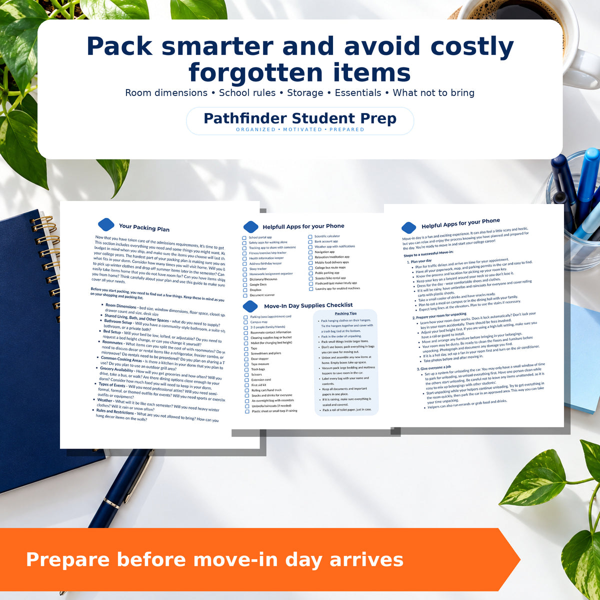 Complete College Packing List