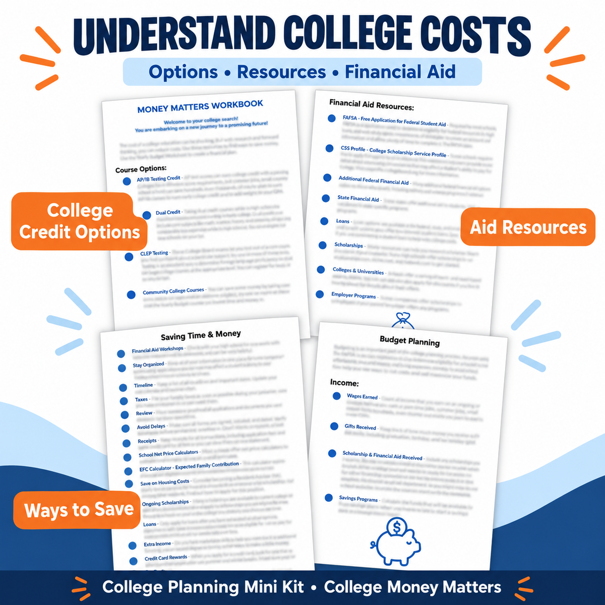 College Money Matters Workbook