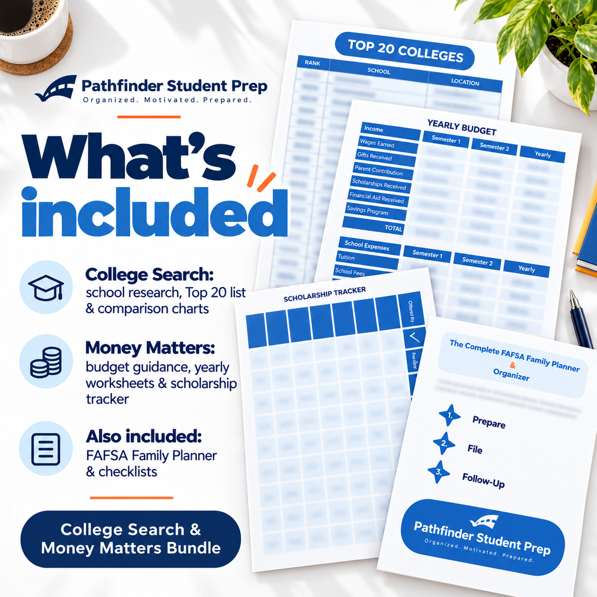 College Search & Money Matters Bundle