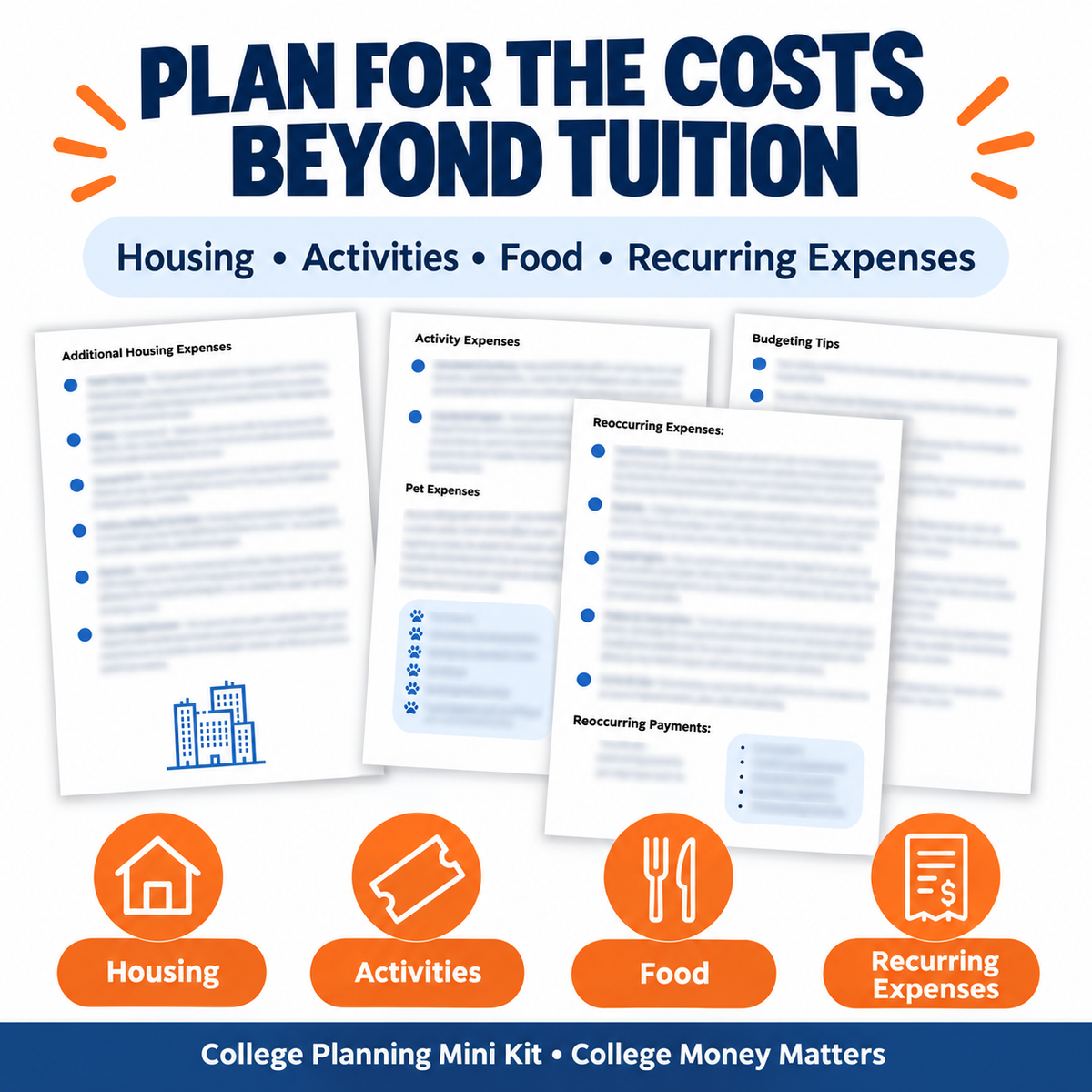 College Money Matters Workbook