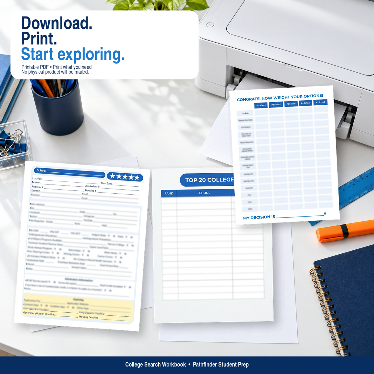College Search Workbook