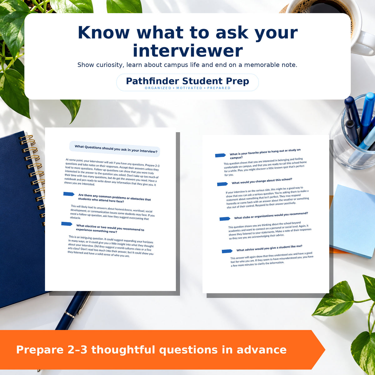 College Interview Workbook