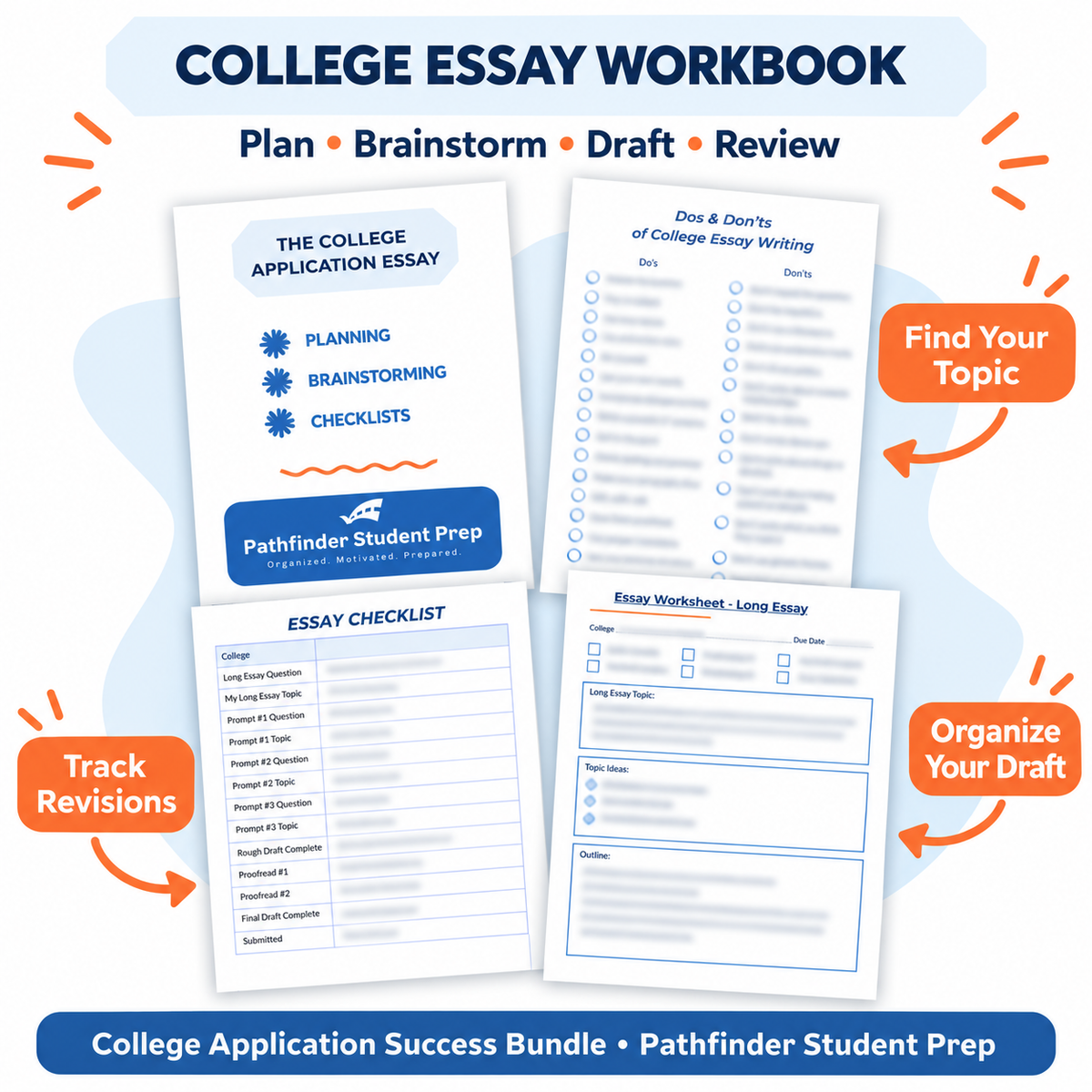 College Application Success Bundle
