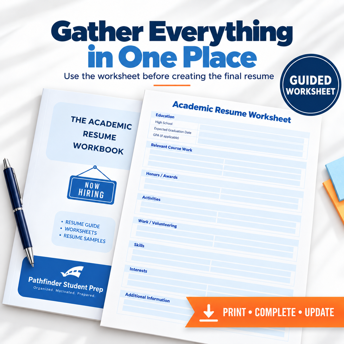 Academic Resume Workbook