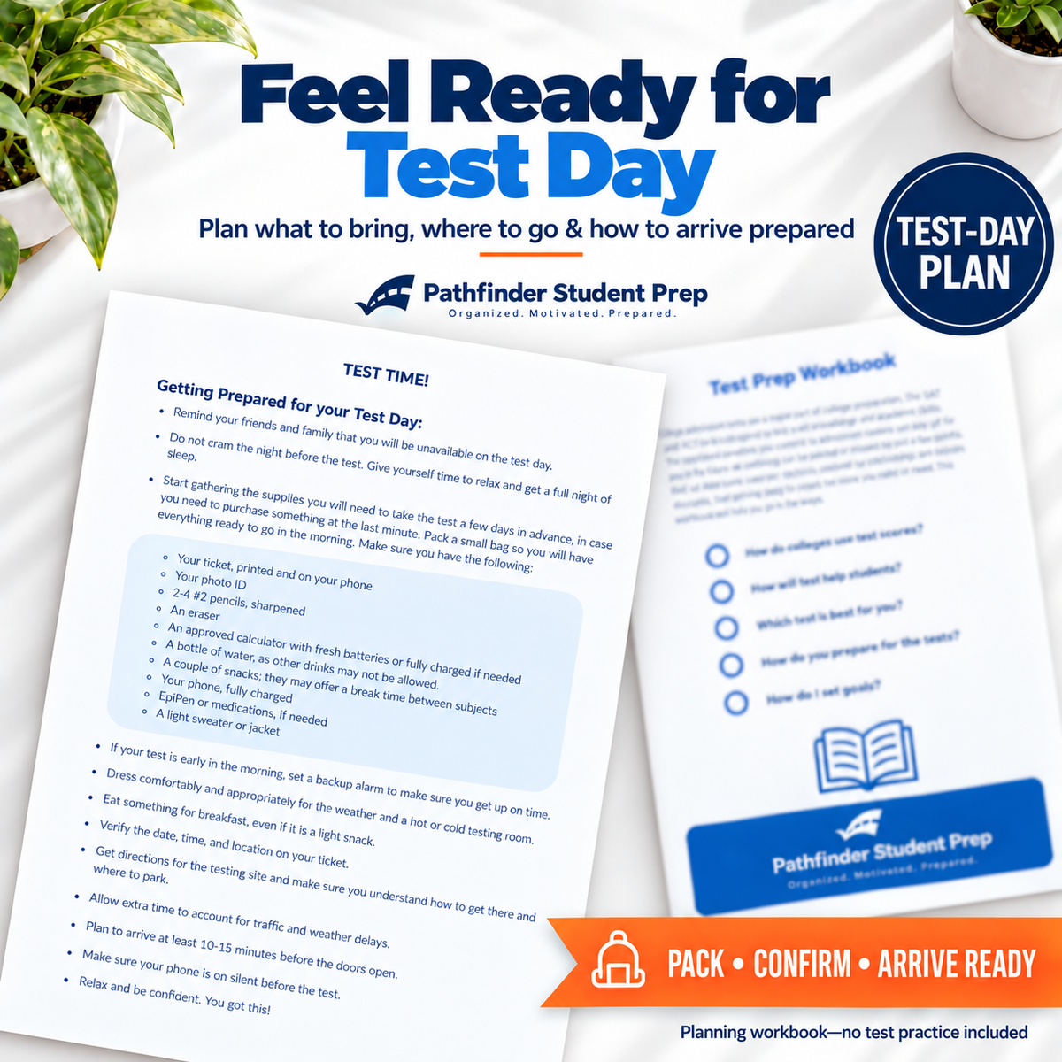 Test Prep Planning Workbook