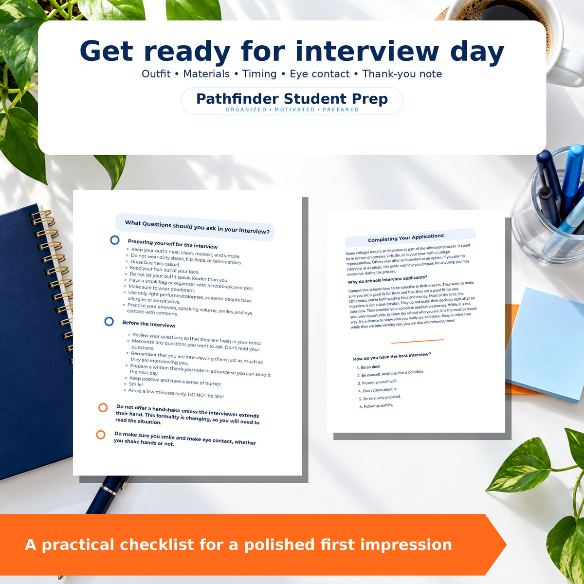 College Interview Workbook