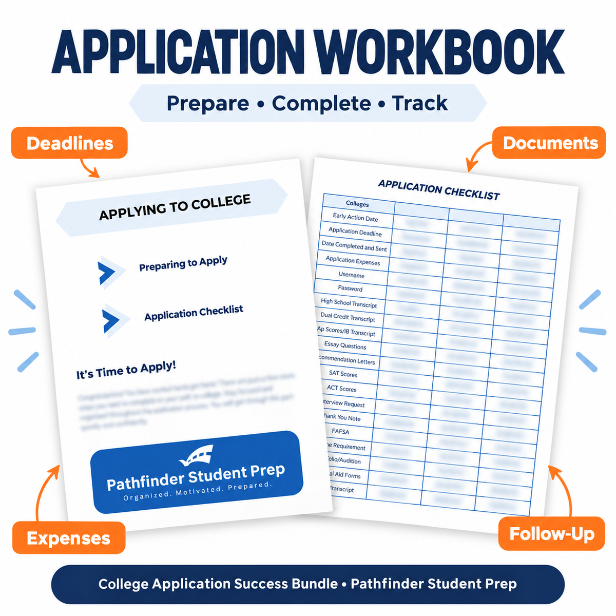 College Application Success Bundle