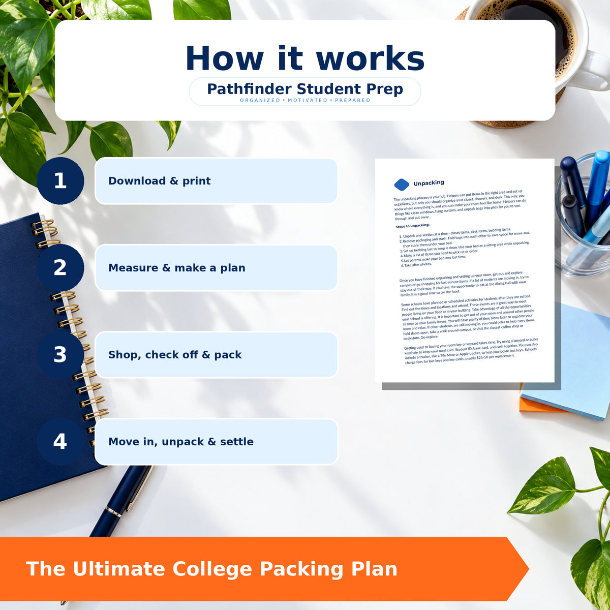 Complete College Packing List
