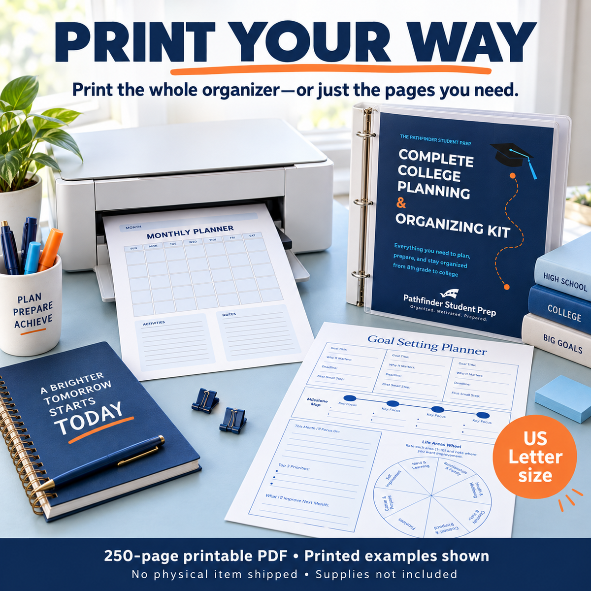 Complete College Planning & Organizing Kit