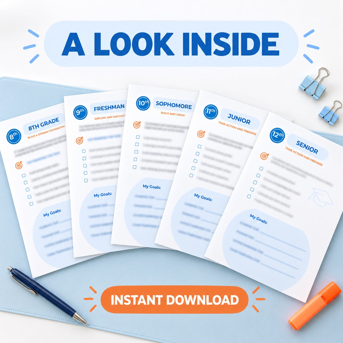 College Planning Time Tracker & Timeline