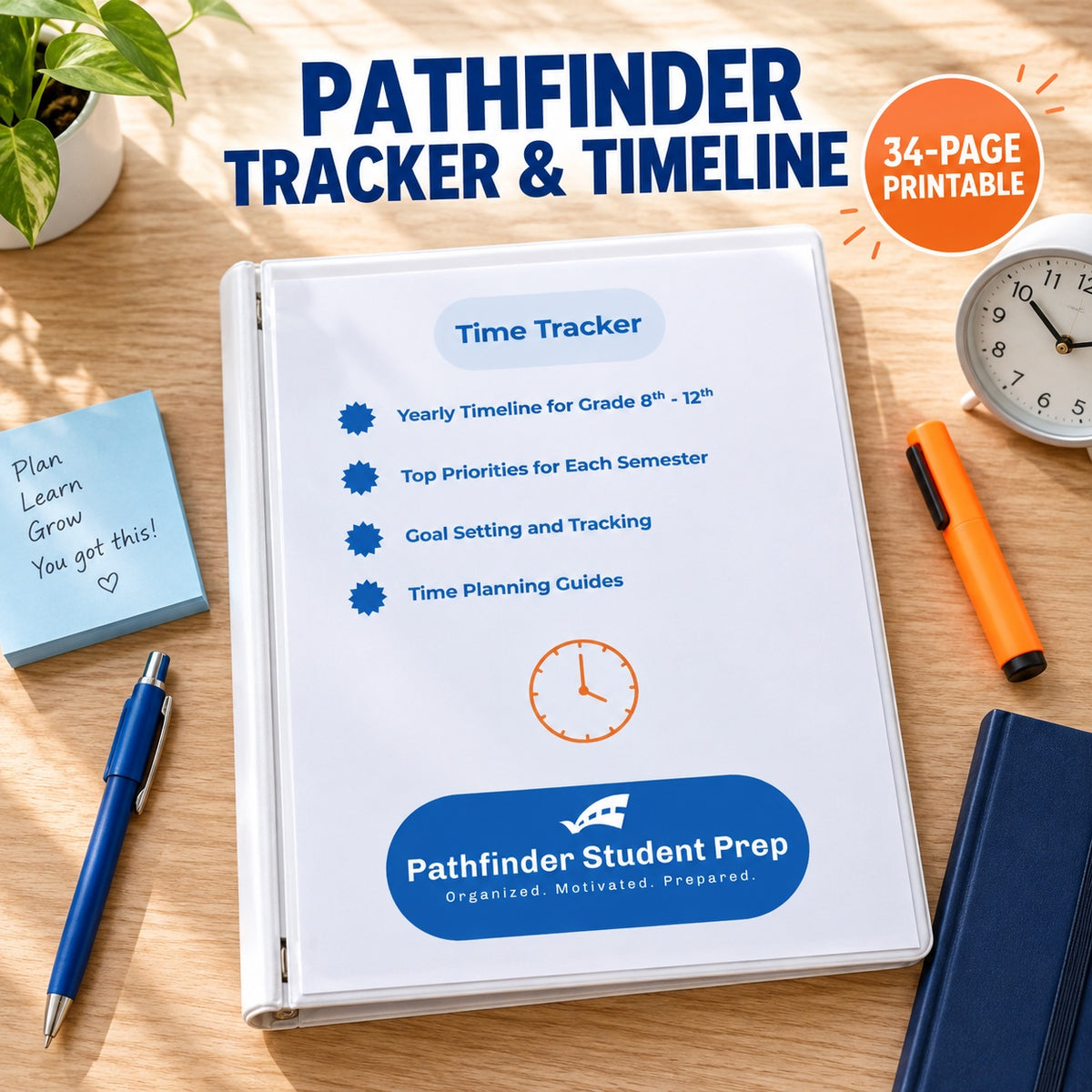 College Planning Time Tracker & Timeline